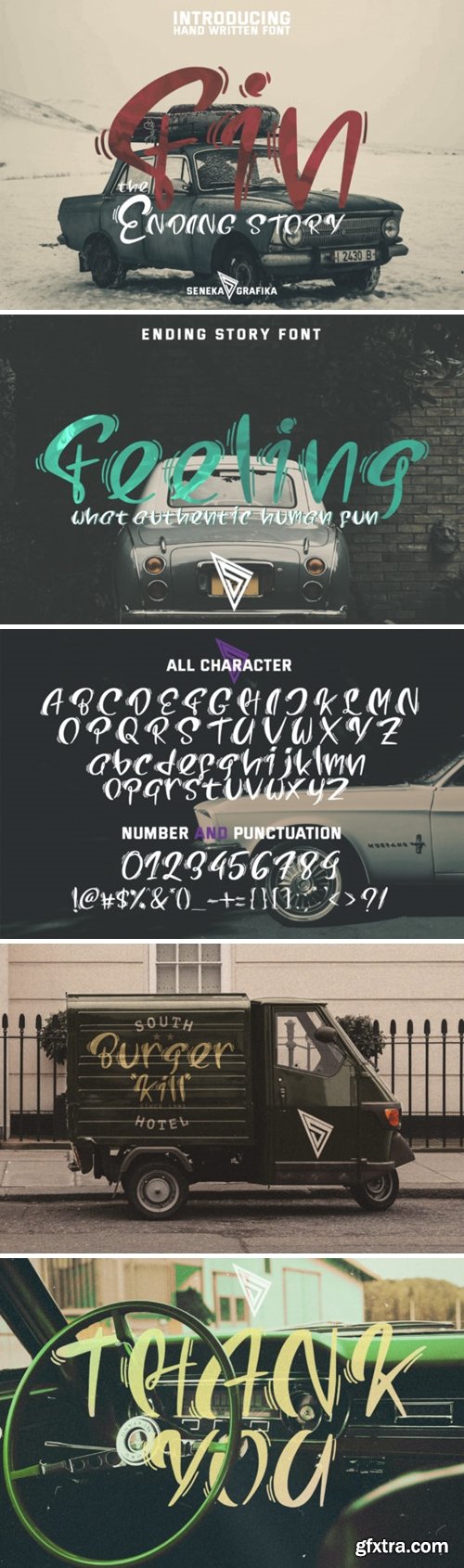 Ending Story Font