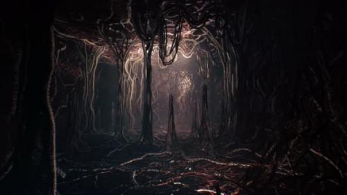 Videohive - Nightmarish Alien Cave - 35511934 - 35511934