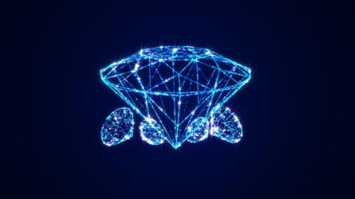 Videohive - Diamonds Hologram - 36042294 - 36042294