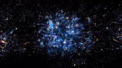 Videohive - Space Wiggle Blue Moving Background - 35902112 - 35902112