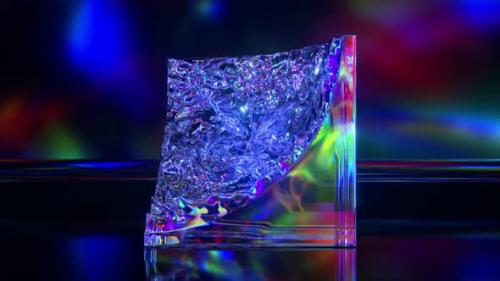 Videohive - The Diamond Cube Disappears and Reappears - 35985390 - 35985390