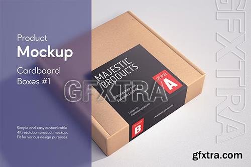 Cardboard Boxes #1 Product Mockup 3VFFY5J