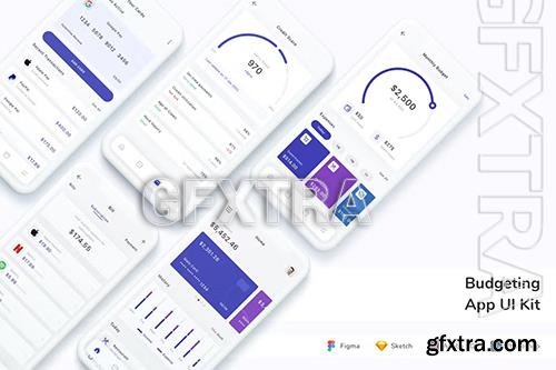 Budgeting App UI Kit BFPA9GF