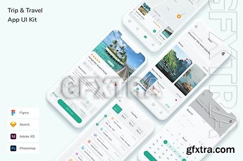 Trip & Travel App UI Kit TJ6XEP9