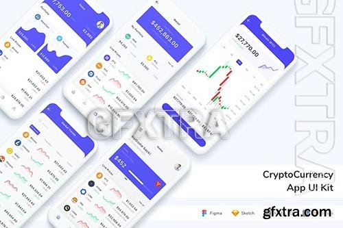 CryptoCurrency App UI Kit 3P3VR3U