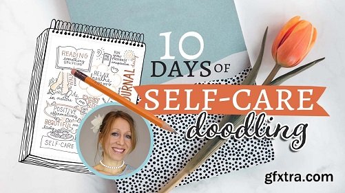 10 Days of Self-care Doodling