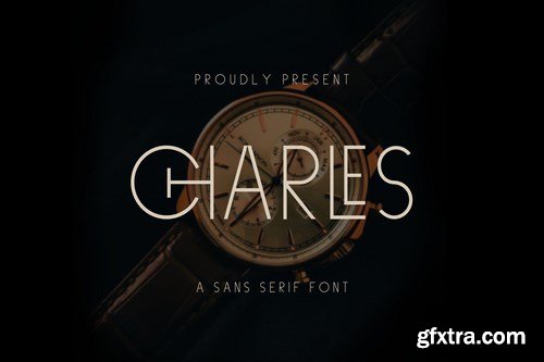 Charles - An Elegant Sans Serif Font