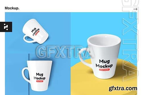 Cone Mug Mockup Pack Template 3KUFXL9