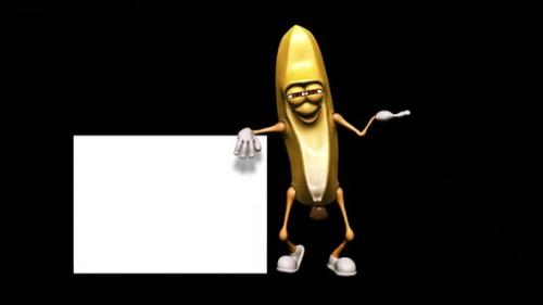 Videohive - Fun Banan Promo Ads Looped with Alpha Channel and Shadow - 35970033 - 35970033