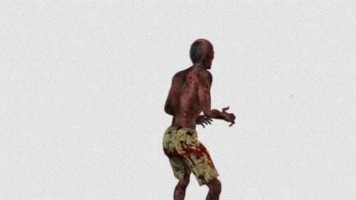 Videohive - Zombie Hear Sound And Attack - 35977461 - 35977461