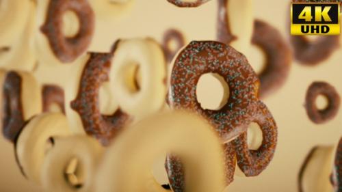 Videohive - Donuts Background Loops Pack V1 - 35978182 - 35978182