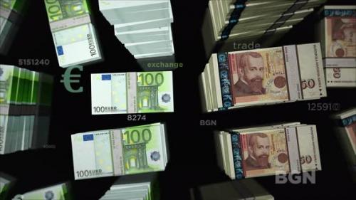 Videohive - Euro and Bulgaria Lev money exchange loop - 35979312 - 35979312