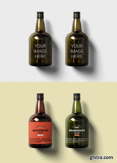 Rum Bottles Mockup 356234104