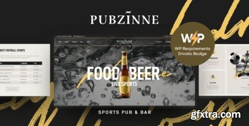 ThemeForest - Pubzinne v1.0.2 - Sports Bar & Pub WordPress Theme - 26405573 - NULLED