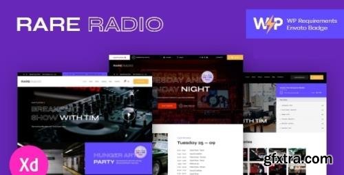 ThemeForest - Rare Radio v1.0.6 - Online Music Radio Station & Podcast WordPress Theme - 24461451