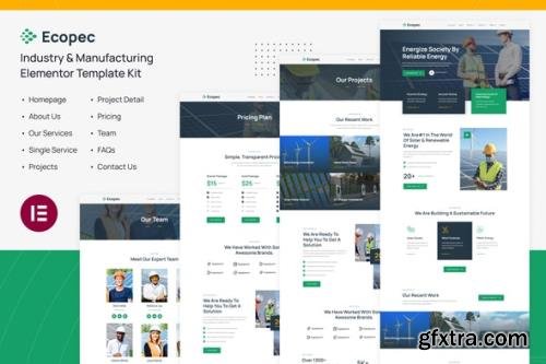 ThemeForest - Ecopec v1.0.0 - Solar & Renewable Energy Elementor Template Kit - 35979588