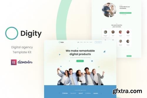 ThemeForest - Digity v1.0.0 - Digital Agency Elementor Template Kit - 35982761