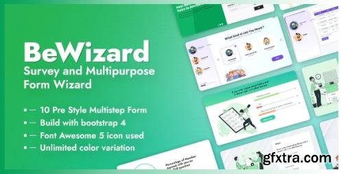 ThemeForest - BeWizard v4.0 - Survey Poll Quiz & Application Multistep Form - 29833928