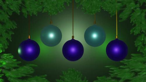 Videohive - Christmas Balls In Motion - 34878079 - 34878079