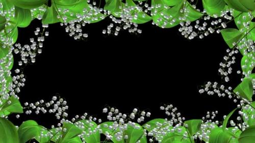 Videohive - Lily Of The Valley - Blooming Flowers - Windy Frame Loop - Alpha Channel - 35930977 - 35930977