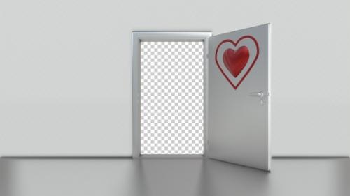 Videohive - Valentine Door Opener Hd - 35938972 - 35938972