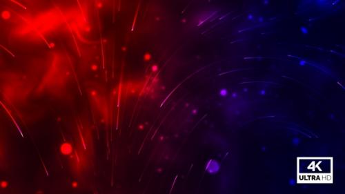 Videohive - Abstract Particle Lines Background Seamless Loop - 34390799 - 34390799