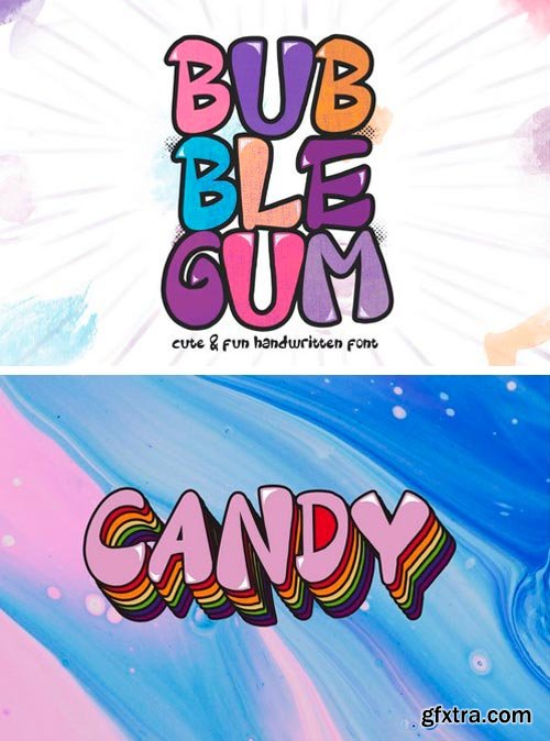 Bubblegum Display Font