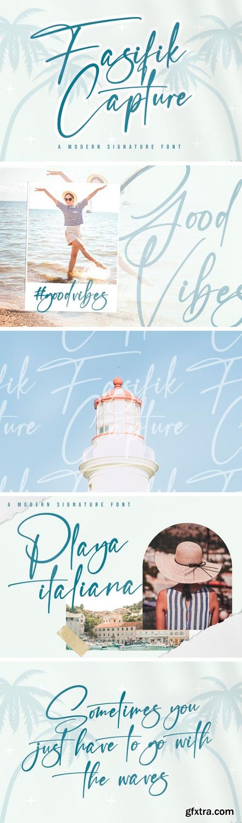 Fasifik Capture Script Font