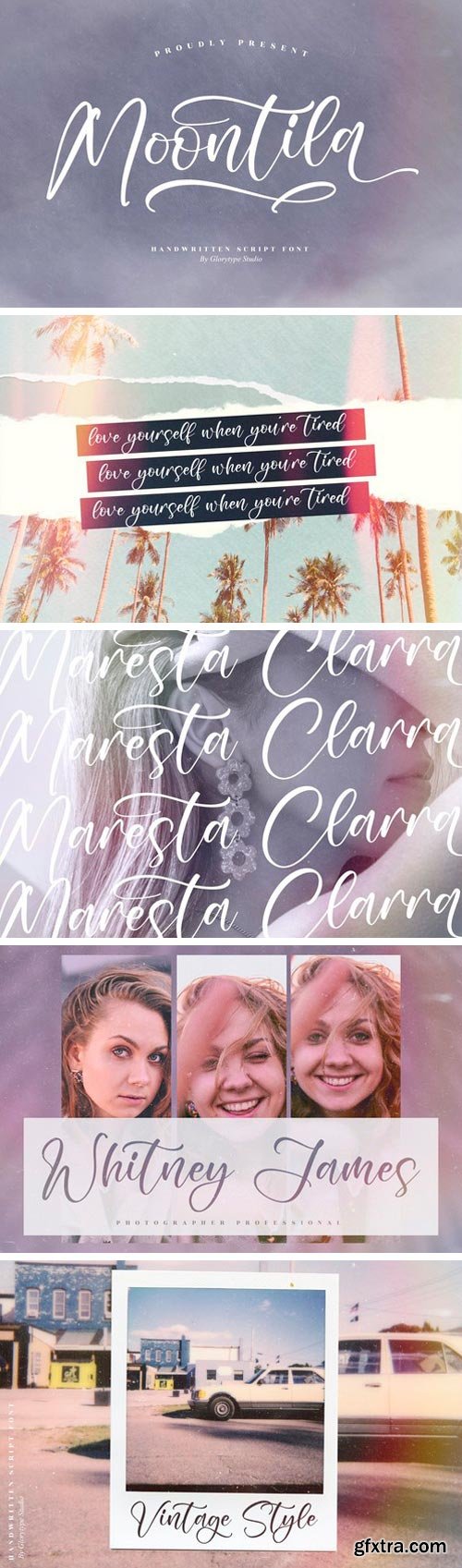 Moontila Script Font