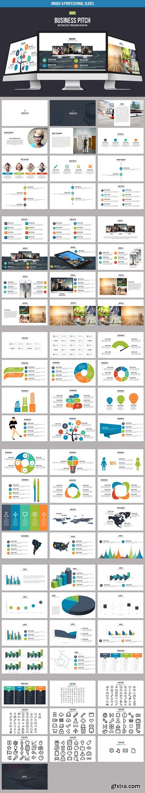 Business Pitch Keynote Template