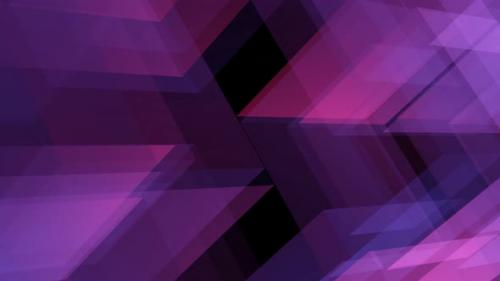 Videohive - VJ Loop Abstract Background of Pink Shapes - 34427666 - 34427666