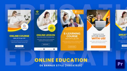 Videohive - Online Education Instagram Story For Premiere Pro - 35909477 - 35909477