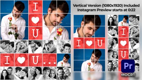 Videohive - Saying Love Instagram Story MOGRT - 35999763 - 35999763