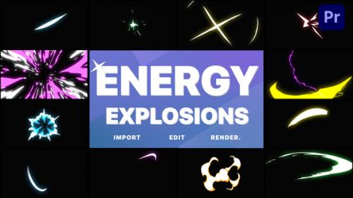 Videohive - NRG and Explosions | Premiere Pro MOGRT - 36044417 - 36044417