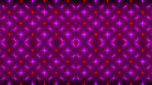 Videohive - Pink Red Color Glowing Star Background Animation - 36076841 - 36076841