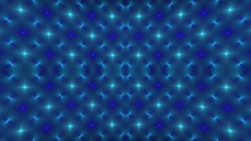 Videohive - Blue Cyan Color Glowing Star Background Animation - 36076844 - 36076844