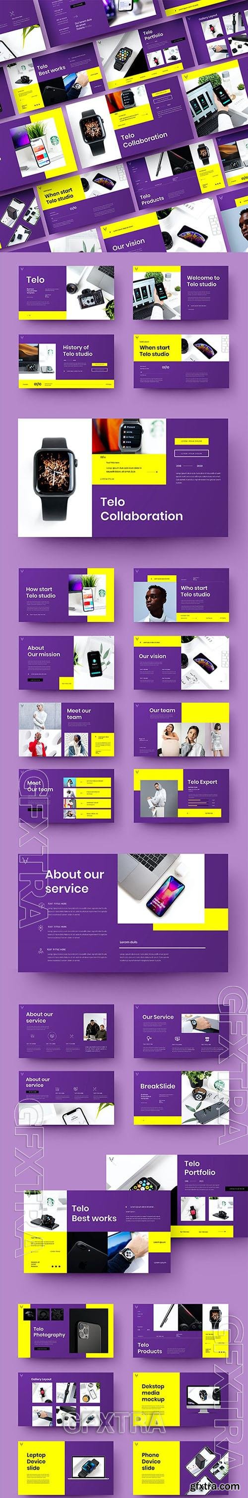 Telo – Business Presentation Powerpoint, Keynote and Google Slides Templates 