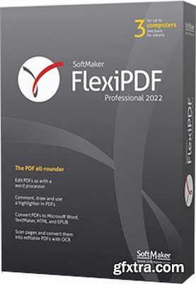 SoftMaker FlexiPDF 2022 Professional 3.0.2 Multilingual Portable