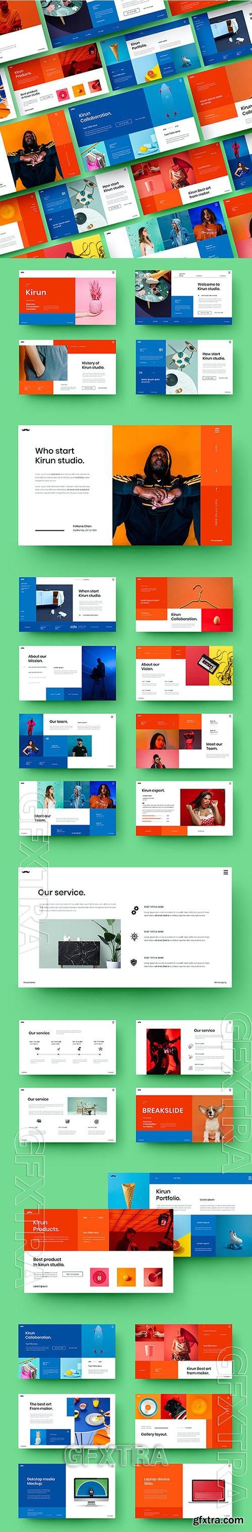 Kirun – Business Presentation Powerpoint, Keynote and Google Slides Templates