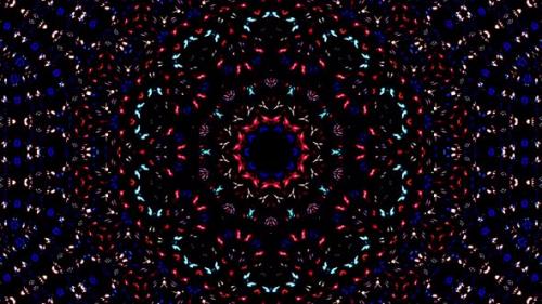 Videohive - light dot circle shape, colorful, on black background - 36059275 - 36059275