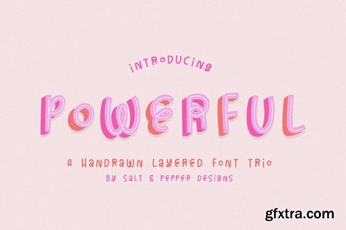 Powerful Font Trio