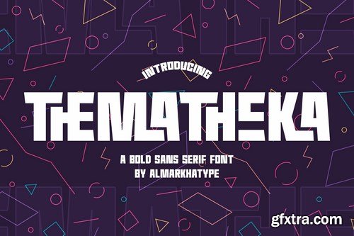 Thematheka - Bold Display Sans