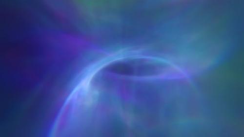 Videohive - Deep Blue Aberration Atmosphere Ethereal Heaven Background Loop - 36066650 - 36066650