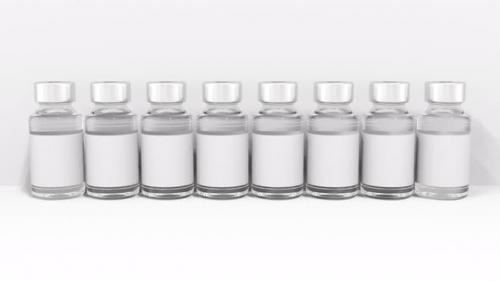 Videohive - Medicine Vials Compose DIURETIC Text - 36067730 - 36067730