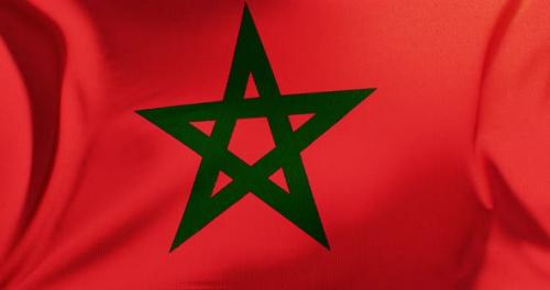 Videohive - Morocco - Flag - 4K - 36075548 - 36075548