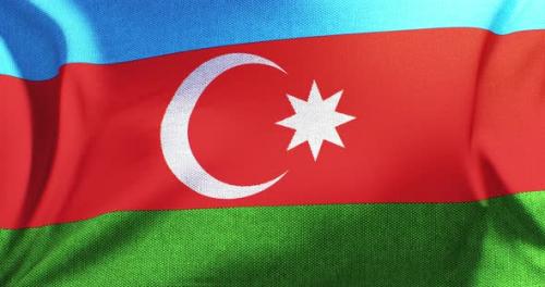 Videohive - Azerbaijan - Flag - 4K - 36075553 - 36075553