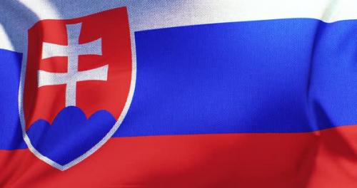 Videohive - Slovakia - Flag - 4K - 36075561 - 36075561