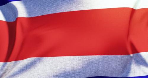 Videohive - Costa Rica - Flag - 4K - 36075575 - 36075575