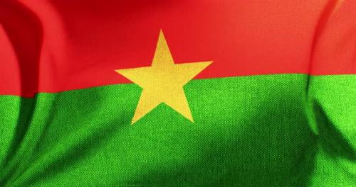 Videohive - Burkina Faso - Flag - 4K - 36075582 - 36075582