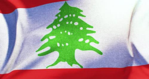 Videohive - Lebanon - Flag - 4K - 36075588 - 36075588